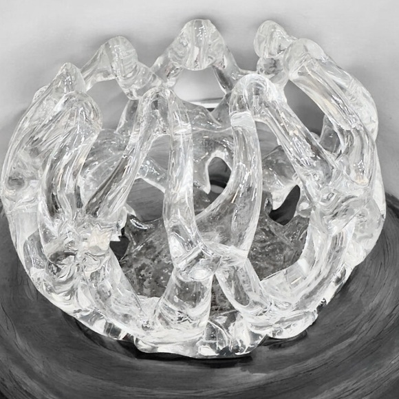 Newgrange Ireland Crystal Candleholder - Picture 2 of 6